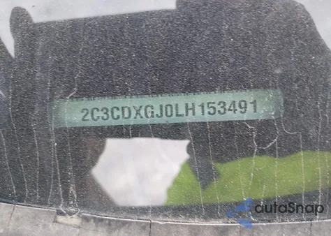 2020 Dodge Charger Scat Pack Rwd z USA, uszkodzony, nr VIN 2C3CDXGJ0LH153491